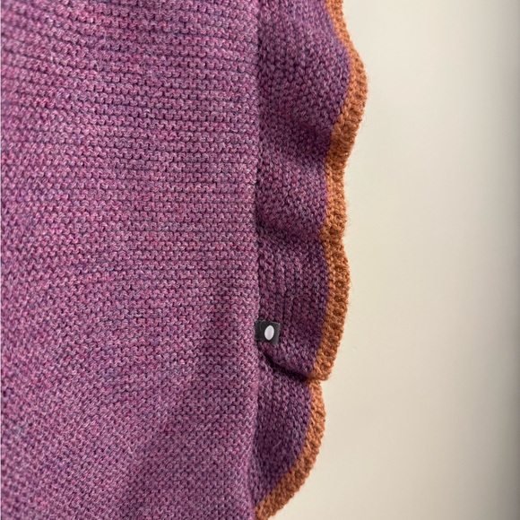 NWT Oeuf Mauve/Apricot Ruffle Vest - Picture 4 of 10